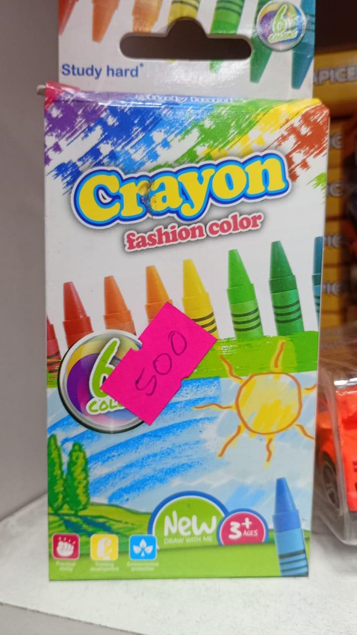 Crayones Fashion Color 6 colores